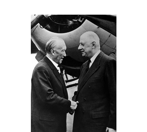 Adenauer y De Gaulle ratifican la reconciliación de ambos países